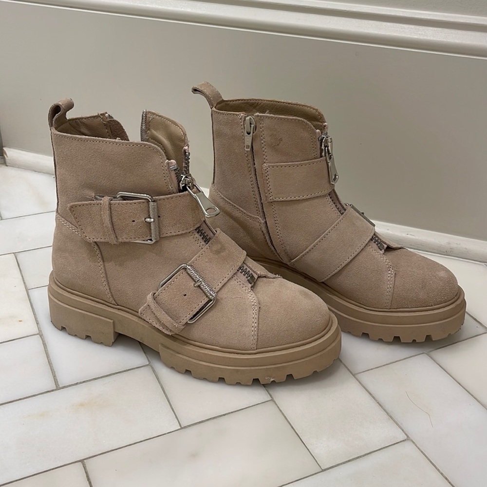 dolce vita combat boots